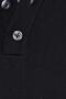 Men's Standard Fit Regular Cut Cotton Polo Neck Black Sweater - 6