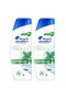 2 in 1 Menthol Freshness Anti-Dandruff Shampoo 330ml X 2 Pieces - 2