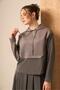 Women's Comfortable Fit Scuba Spandex Suit Gray 31259 - 4