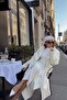 Women's Painter Hat (Cream Color) - 2