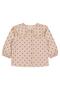 Score Printed Velvet 6-18 Months Shirt - Beige