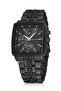 Square Case Classic Men's Wristwatch Black Color Pl-7045E1X - 3
