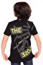 Boy's Printed Crew Neck Short Sleeve T-Shirt - 2