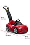 Whisper Ride Cruiser Red Ride-On Push Car (Ages 1-4) - 5