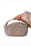 Island Mink Suede Genuine Leather Women's Shoulder Bag - 7