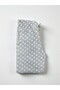 Women's Gray Polka Dot Fleece Pocketed Winter Thick Quality Pajama Bottoms - 4