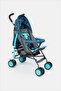 Blue Dinosaur Baby Stroller - 2