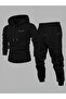 Full Outfit Set for Men: Hooded Sweatshirt, Stylish Jacket,