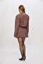 Ss6127 Striped Shirt Dress with Elastic Waist - 3