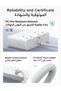 UGREEN Nexode 6-in-1 Power Strip (1.5m) – 2 AC Outlets, 1 USB-C PD20W, 3 USB-A, 2990W, White - 3