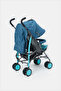 Blue Dinosaur Baby Stroller - 5
