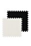 10 Pcs Interlocking Bedroom Bedside Washed Stitching Floor Carpet 30*30cm - 2