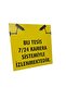 Camera Monitored Sign – 3 Mmfoil Print Warning Sign over Dekota 25 cm × 25 cm - 4