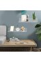 Acrylic Floating Wall Shelves Set of 4 - Clear - 4