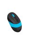 FG10 KABLOSUZ OPTİK MOUSE SİYAH/MAVİ - 2