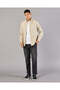 Men Beige Collared Casual Shirt - 2