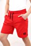 Boy's Printed Elastic Waist Pocket Shorts
