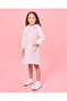 Girls Pink Tweed Dress - 2