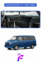 Volkswagen T4 (1990-2003) Compatible Torpedo Cover |   Anti-Reflection |   Quick and Easy Assembly |   L5