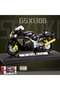 Suzuki Hayabusa Gsx1300 Die Cast Model Motorcycle with Stand Fine Detail 1:18 Scale - 3