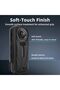 Silicone Case for Insta360 X5 with Lens Cap, Strap & Lanyard (Black) - 3