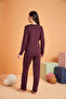 Pjs 28048 women's pajama set with pattern - 2