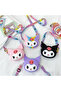 Adjustable Strap Erasable Silicone Sanrio Kuromi Girl's Shoulder Bag Crossbody Bag - 3