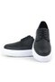 3024-Sm-B. Shoes P.F.G.-Black - 37 - 6