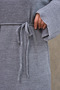 Gray Knitwear Dress - 5