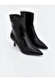 Leather Look Women's Heeled Boots
