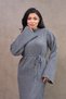 Gray Knitwear Dress - 7