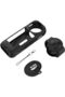 Silicone Case for Insta360 X5 with Lens Cap, Strap & Lanyard (Black) - 8