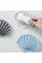 Black Color Non-Slip Oyster-Shaped Silicone Soap Dish Soap Storage Holder and Portable Soap Holder - 4