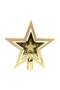 5 in 1 Christmas tree 150 cm, golden and red ball, star and string light - 2
