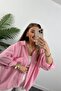 Low Shoulder Fabric Oversize Shirt