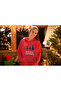 New Year Printed Women's Sweatshirt, Christmas Themed