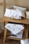Cotton Muslin 10-Piece Mixed Pattern Baby Mouth Wipes Double-Sided