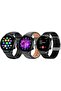 -24 Mini Waterproof Smart Watch with AMOLED Display (Black)