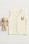 100% Cotton Quilted Baby Kids Girls Boys Unisex 2-Piece Combed Cotton Vest Set - 3