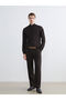 Lcw vision brown zip-up turtleneck men's knit sweater - 2