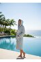 Hooded Bathrobe, Curly Bathrobe, 100% Cotton, Bath Sauna Bathrobe Women / Men Unisex Bathrobe - 3