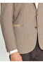 Slim Fit Beige Men's Jacket Ace004261241_Bej - 6