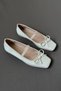 Women's Patent Leather Elastic Ballerina Shoes Fame - 2