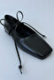 Women's Lace-Up Ballet Flats - 7
