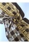 Square Pattern Double Color Cotton Shawl - 2