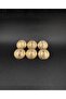 Armalı Gold Metal Button Set - 20mm Footed Jacket Button 6 Pieces - 2