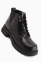 Luisa Black Lace-Up Women's Boots - 2
