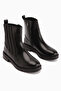 Lena Black Rubber Detailed Women's Boots - 4