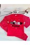 Merry Christmas Red Pajama Set. New Year, Christmas, New Year's Children's Pajamas - 2