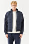 Men's Zippered Slim Coat - 3